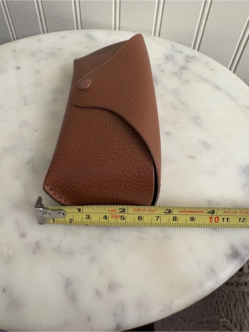 Ray-Ban Brown Leather Sunglasses Case EXCELLENT CONDITION Designer Travel Sporty